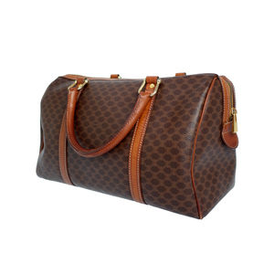 Celine Mini Handbag Brown Pattern Macadam Boston